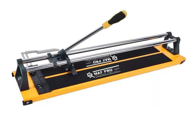 MAF PRO ماف برو MMTC4600 قاطع بلاط 24 بوصة 12 مم قطع خط مباشر وقطري مع 2 عجلة قطع من كربيد التنجستن مقبض عالي الرفع لقص دقيق على بلاط السيراميك والبورسلين - Image 1