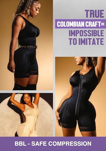 Snatched Body Stage 2 Faja with Bra | Best Body Faja Post-Op & Everyday Shapewear | Fajas Colombianas Moldeadoras Black XL - Image 3