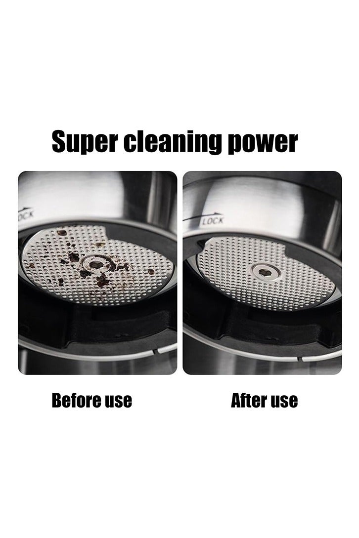 3PCS Espresso Machine Brushes, Espresso Machine Cleaning Brush Coffee Grinder Brush Dusting Double Ended Cleaning Brush Coffee Tool Set - Image 5