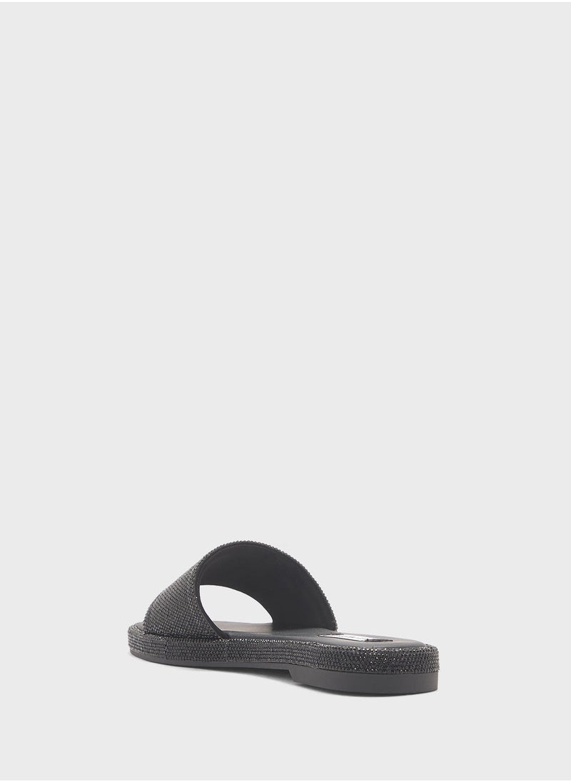 STEVE MADDEN Addiie Single Strap Flat Sandals  - Image 3