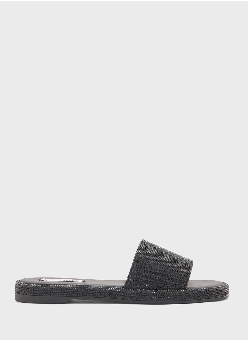 STEVE MADDEN Addiie Single Strap Flat Sandals  - Image 2