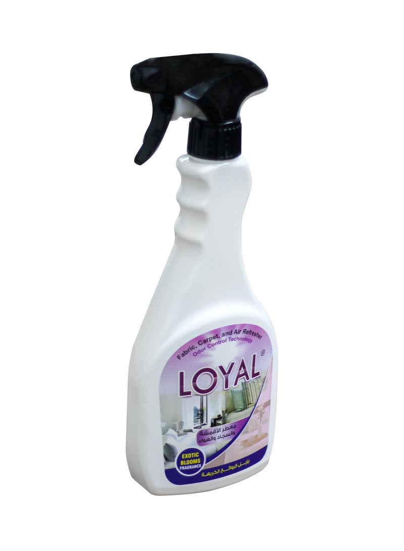 Loyal Exotic Blooms Fragrance Air Refresher For Fabric/Carpet 500ml - Image 2