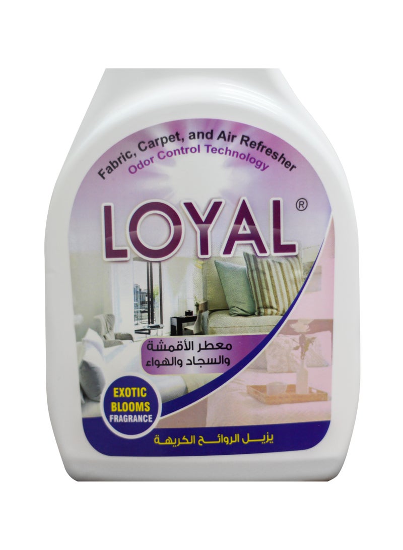 Loyal Exotic Blooms Fragrance Air Refresher For Fabric/Carpet 500ml - Image 3