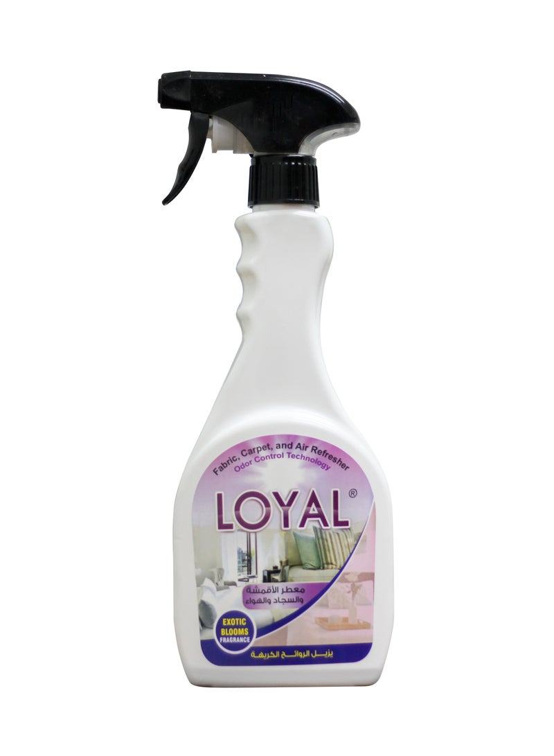Loyal Exotic Blooms Fragrance Air Refresher For Fabric/Carpet 500ml - Image 1