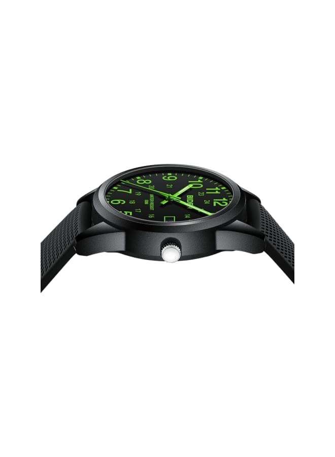 BIDEN Mens Watches Analog Quartz Sports Unisex 30M Waterproof Nurse Watch for Men Women Medical Professionals Military Time with Second Hand Glowing Easy to Read Dial - Image 5