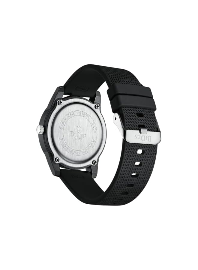 BIDEN Mens Watches Analog Quartz Sports Unisex 30M Waterproof Nurse Watch for Men Women Medical Professionals Military Time with Second Hand Glowing Easy to Read Dial - Image 2