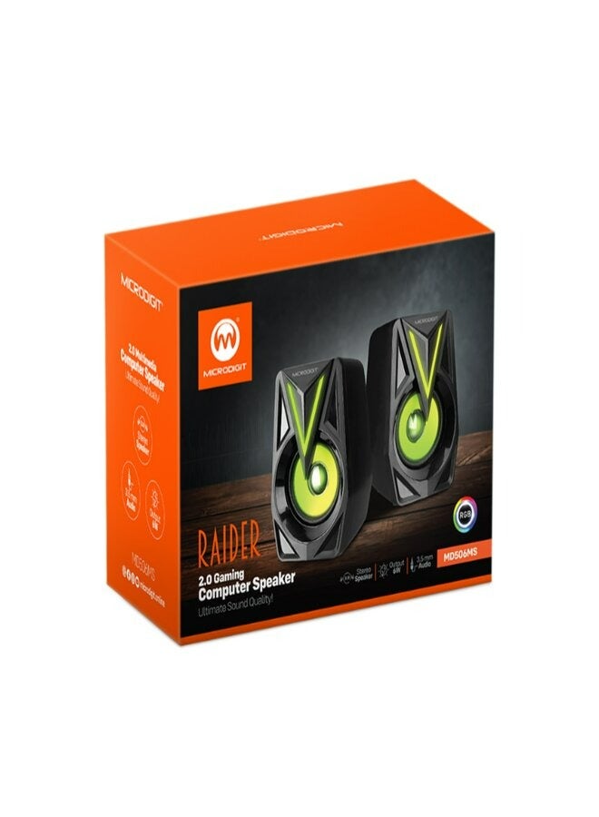 Raider Multimedia Computer Speaker | MD506MS - Image 1