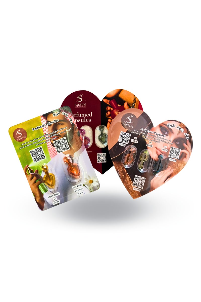 S Parfum S-Parfum Perfume Tester Blister Pack of 3 | Try Before You Buy Fragrance Samples UAE - Image 1