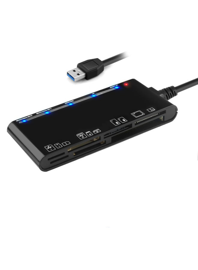 Rocketek Usb 3.0 Multi-function Card Reader Cf/xd/ms/sd/tf Card Seven In One Usb Card Reader - Image 1