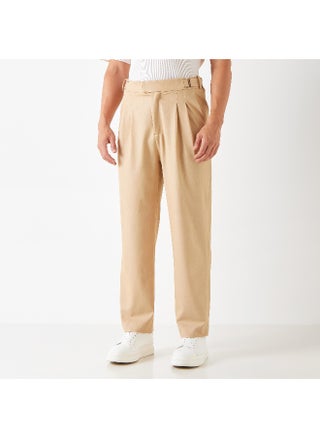 Iconic Regular Fit Pants with Flexi Waist and Pockets - pzsku/Z359F9C2EC9A3A7E82C84Z/45/_/1732382142/703b4b3d-518c-45db-a543-61615cb8e961
