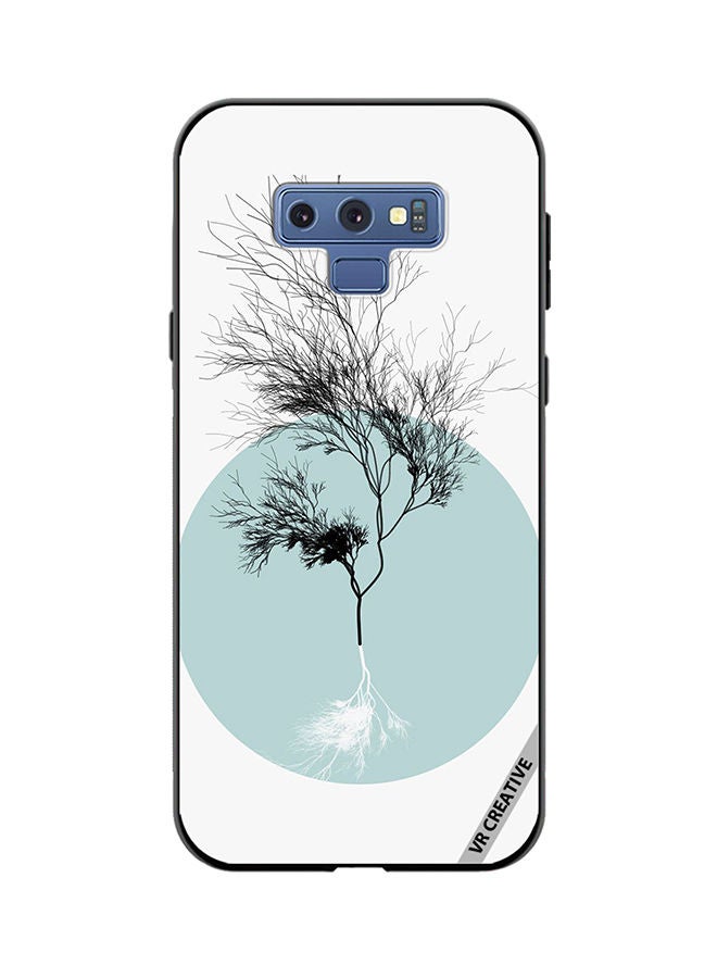 VR CREATIVE Protective Case Cover For Samsung Galaxy Note 9 Flower Design Multicolour - Image 1