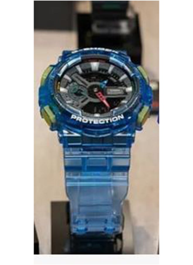 G-SHOCK ساعة يد رجالية، أنالوج+رقمية، راتنج GA-110JT-2ADR - 45 ملم  - Image 2
