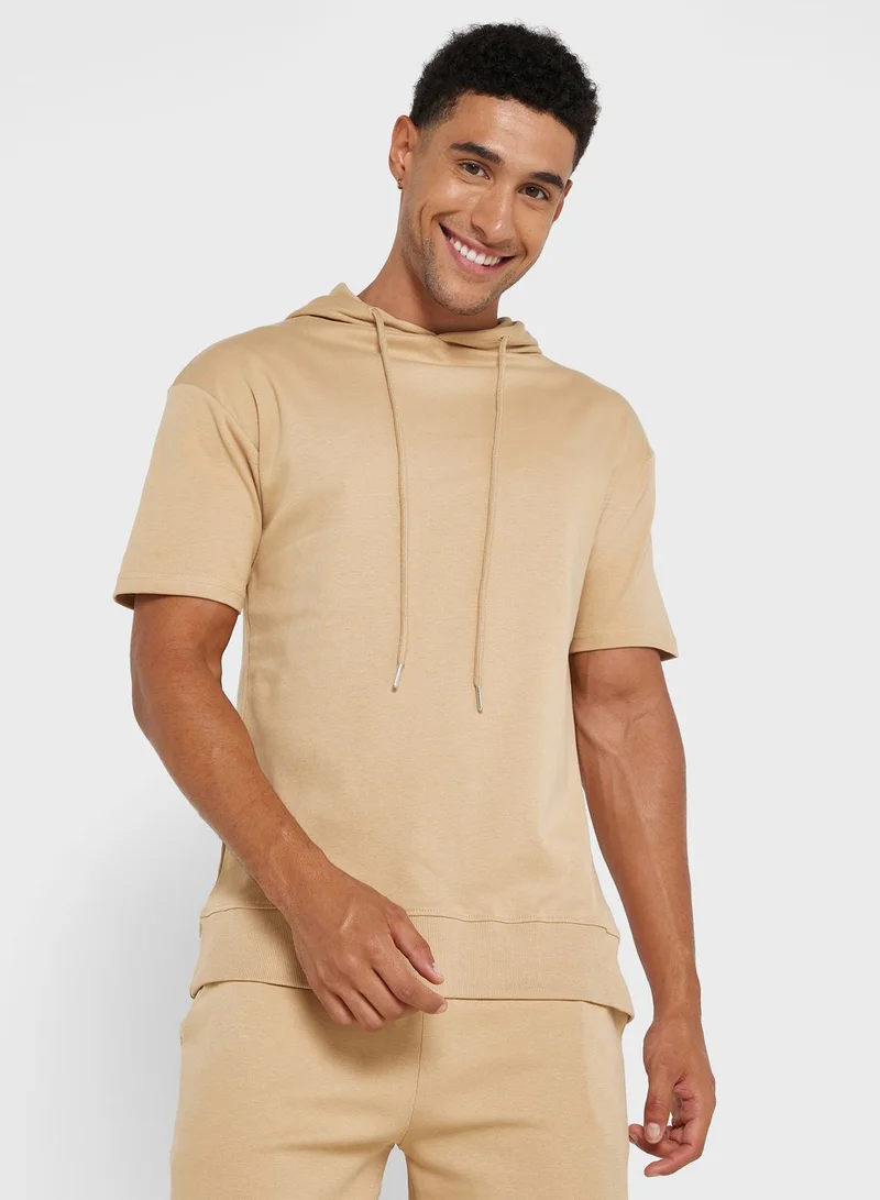 Seventy Five Short Sleeve Hoodie Set