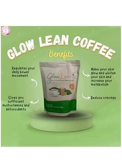 Glow Lean 15 in 1 Green Coffee Mix Powder - 7 Sachets x 21g  - Image 2