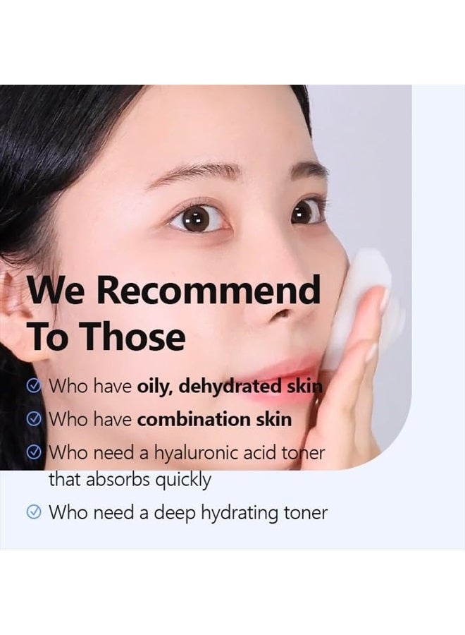 IsNtree Ultra-low Molecular Hyaluronic acid Toner 300ml, 10.14 fl.oz | Quick absorbing Hyaluronic acid toner | Deeply hydrates and smoothens the skin  - Image 3