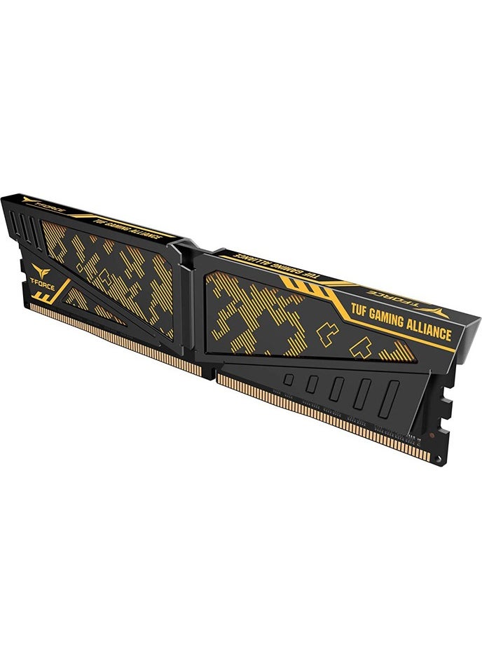 TEAM - T-Force Vulcan TUF Gaming Alliance 8GB (1x8GB) 3200MHz CL16 DDR4 Gaming Ram - Image 1
