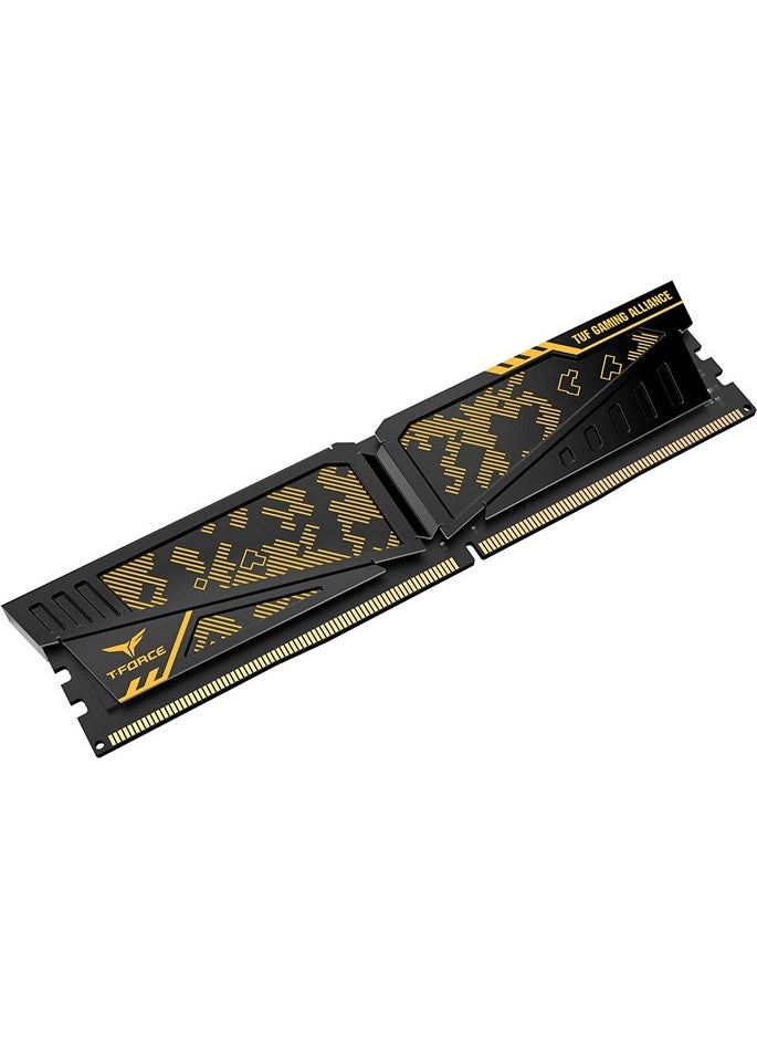TEAM - T-Force Vulcan TUF Gaming Alliance 8GB (1x8GB) 3200MHz CL16 DDR4 Gaming Ram - Image 1