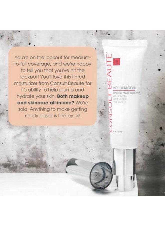 Consult Beaute Volumagen Tinted Moisturizer Medium To Full Coverage Buildable Coverage1 Fl.Oz. Dark Shade - Image 4