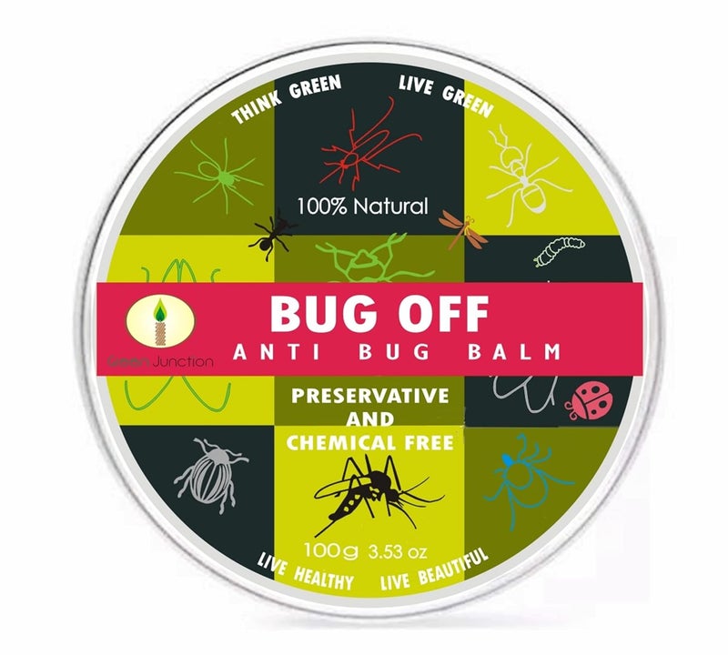 Green Junction (BUG OFF) Anti Bug Balm,Natural Mosquito Repellent -100 g - Image 3