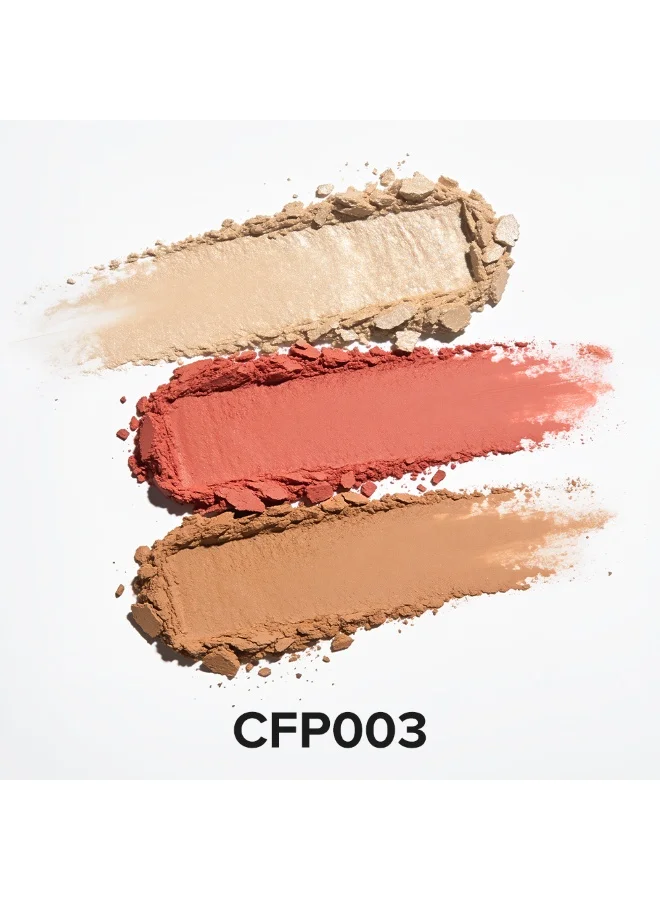 Character Character Go-To Face Essentials 3-in-1 Palette - Highlighter, Blush, Contour