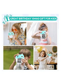 DIGI CORE Digital Camera For Kids 48MP Kids Camera With 32GB SD Card Full HD 1080P Cameras Mini Kids Camera With Instant Print Thermal Printer With 3 Thermal Rolls 2.4Inch Eye Protect Screen Selfie Camera  - Image 3