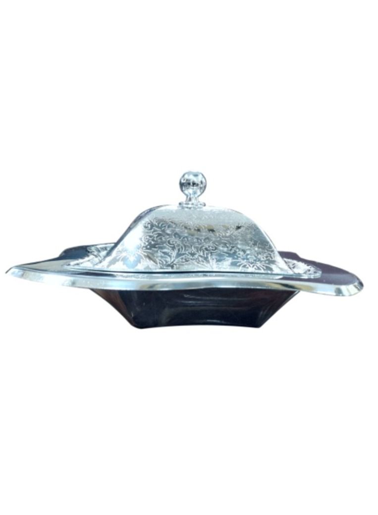 Jazz Large square engraved silver date - Image 2