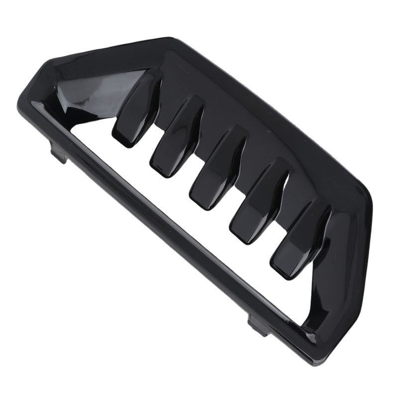 Front Bumper Cover Air Duct Optimize Airflow Stylish Black Front Upper Fill Panel Replacement for 1500 2022-2024 Left Driver Side: 84869627 - Image 4