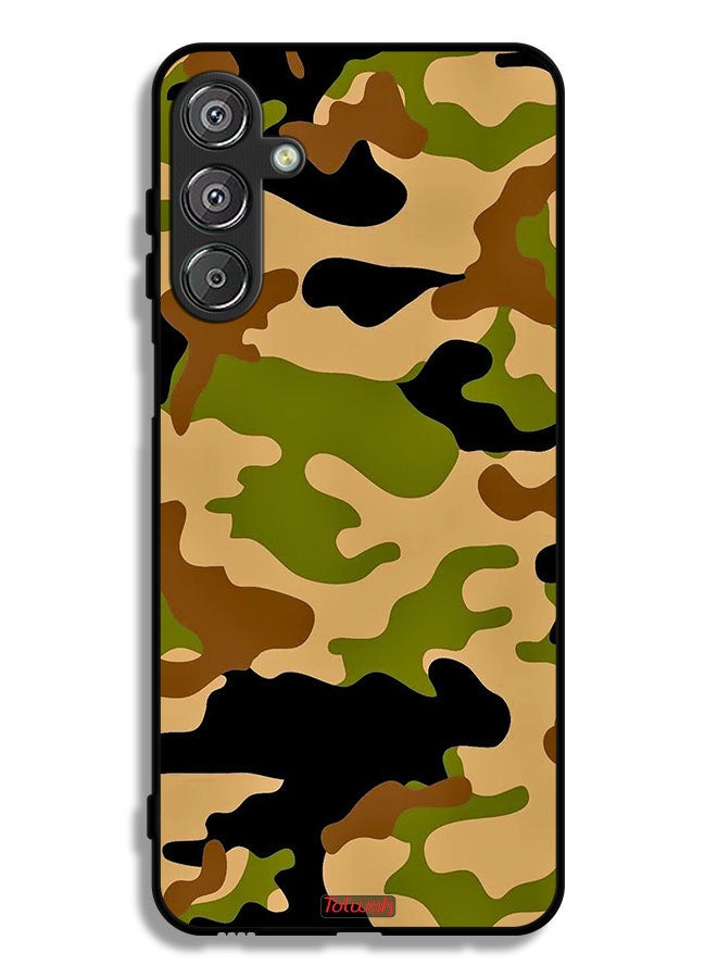 Tolwak Samsung Galaxy M36 Protective Case Cover Camouflage Abstract Digital Pattern - Image 1