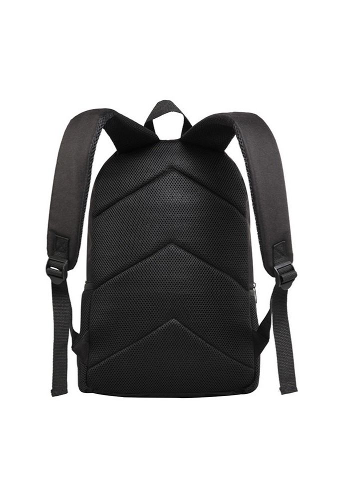 Y&D مجموعة حقيبة ظهر غداء معزولة بطباعة ثلاثية الأبعاد مكونة من 3 قطع متعدد الألوان - Image 2