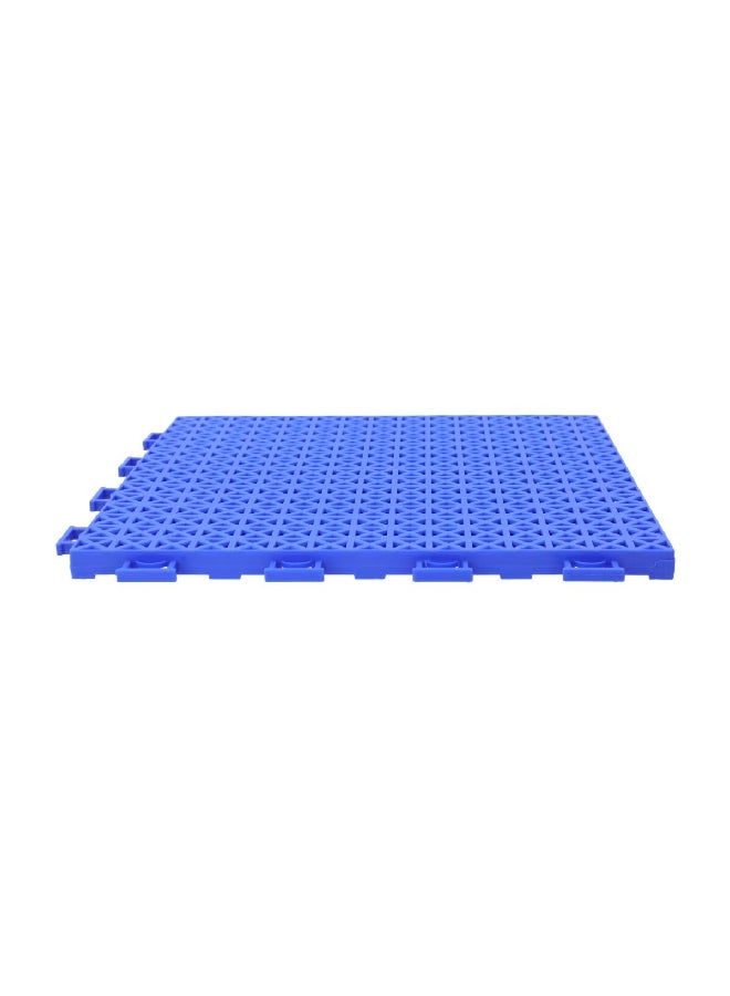 CSP-SF-001-BLUE طقم بلاط أرضيات مربع الشكل متين بنظام متشابك بملمس بارز 6 قطع أزرق 31 × 35.8 × 10.4 سم  - Image 1