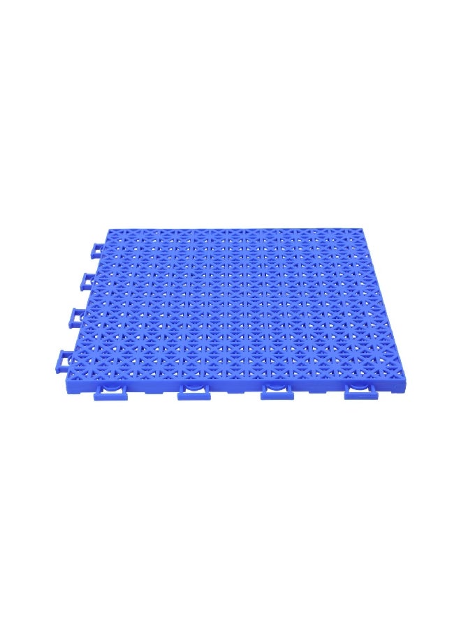 CSP-SF-001-BLUE طقم بلاط أرضيات مربع الشكل متين بنظام متشابك بملمس بارز 6 قطع أزرق 31 × 35.8 × 10.4 سم  - Image 2