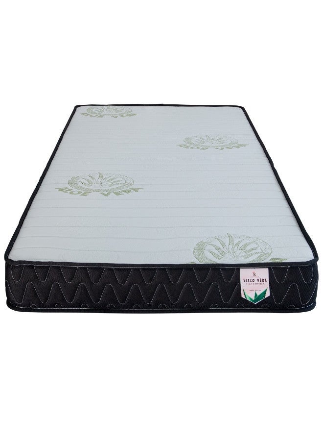 SULSHA Visco Vera Premium Foam Mattress With Elastic Top Fabric For Double Size 120x190x30 cm