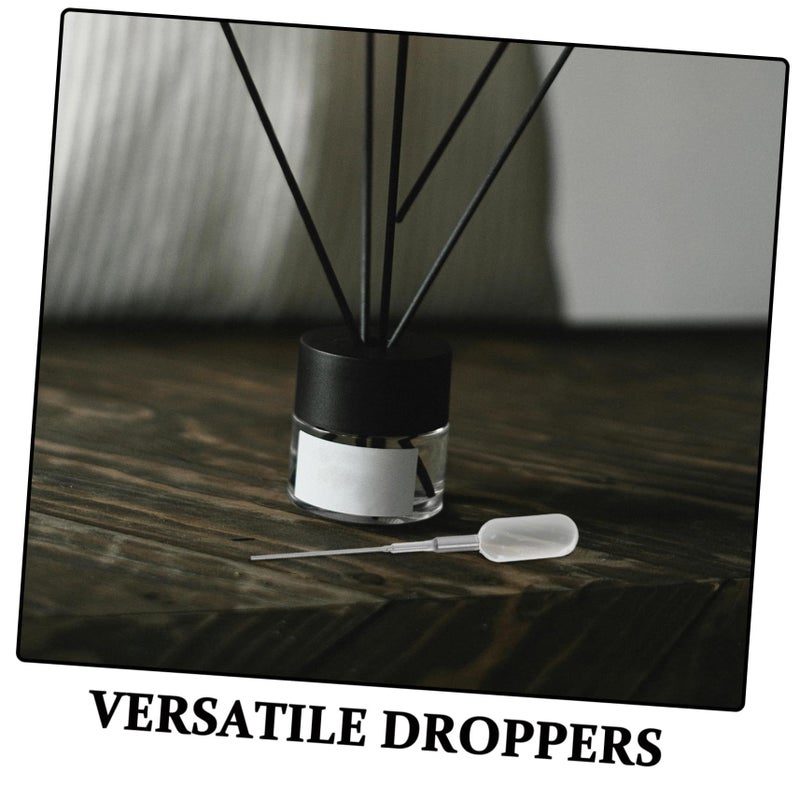 Clear Pipettes Droppers for Essential Oils Liquids Lab Craft Perfume Transfer Tool 4Pcs - Image 4