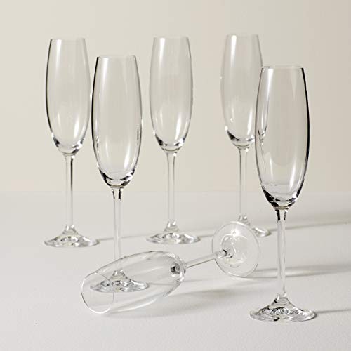 Lenox Tuscany Classics Set, Champagne Flutes, Buy 4, Get 6, 6 Count (Pack of 1), Clear,8 ounces. - Image 4