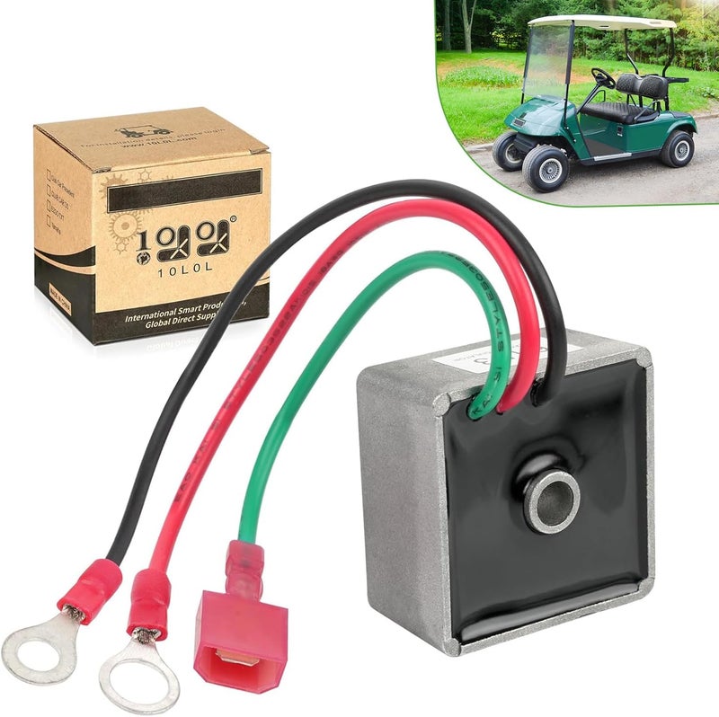10 ال 0 ال منظم جهد مقوم عربة الغولف لطرازات Club Car 1984-1991، وEZGO 1994 فما فوق للطرازات التي تعمل بالغاز، وColumbia/ParCar 1982-1994، رقم OEM# 27739-G01 27739G01 435-203 - Image 1
