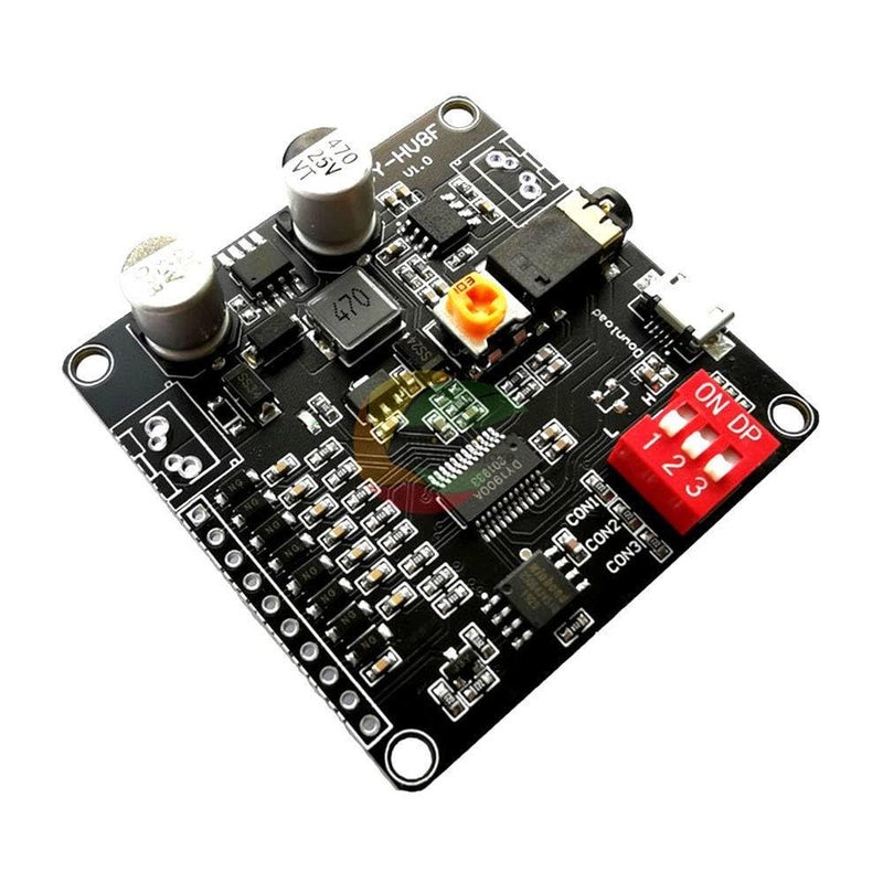 MP3 Voice Playback Module with Serial Trigger Micro USB Aux Audio 10W 20W Class D - Image 2