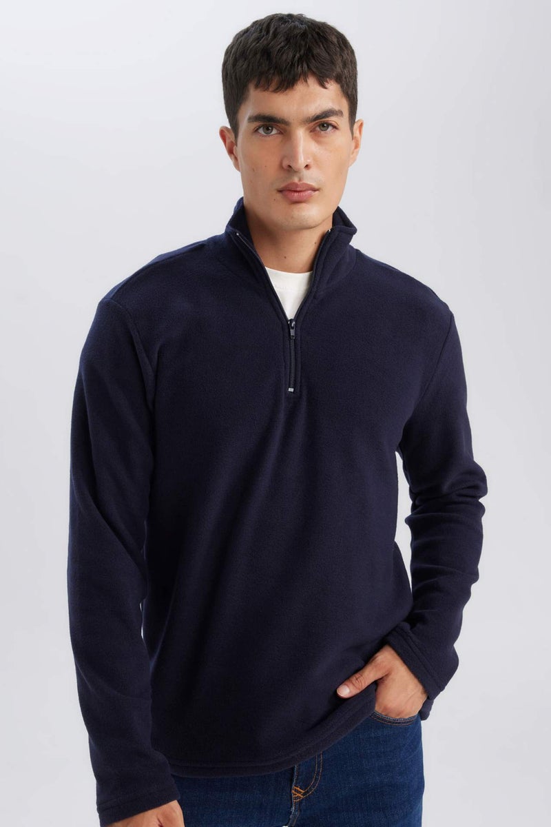 DeFacto Regular Fit Long Sleeve Sweatshirt - Image 1