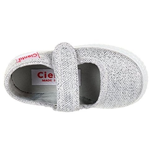 Cienta girls Mary Jane Shoe, Silver, 19 M EU / 3.5 M US Toddler - Image 5