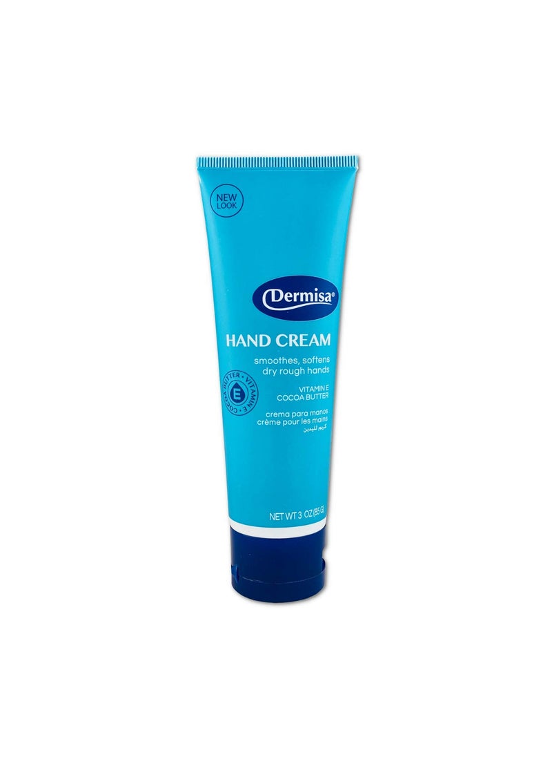 DERMISA Dermisa Hand Cream  Nourishing Formula For Dry Hands  Contains Cocoa Butter Collagen  VitaminE  3 OZ  Pack of 1 