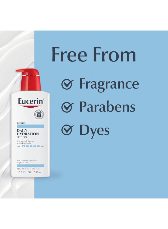 Eucerin Daily Moisturizing Hadration Lotion for Dry Skin 500ml - Image 5