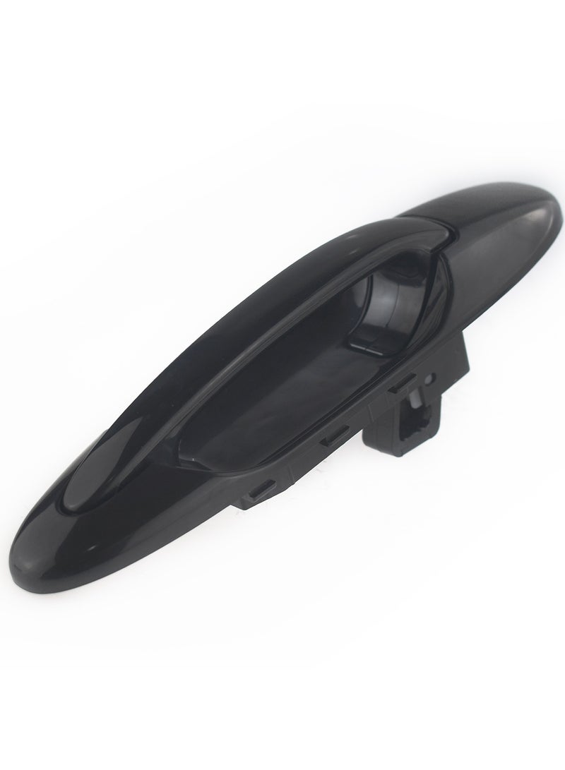Machter Rear Left Outer Door Handle Compatible With Toyota Landcruiser 100 Series Black 1998-2007  - Image 2