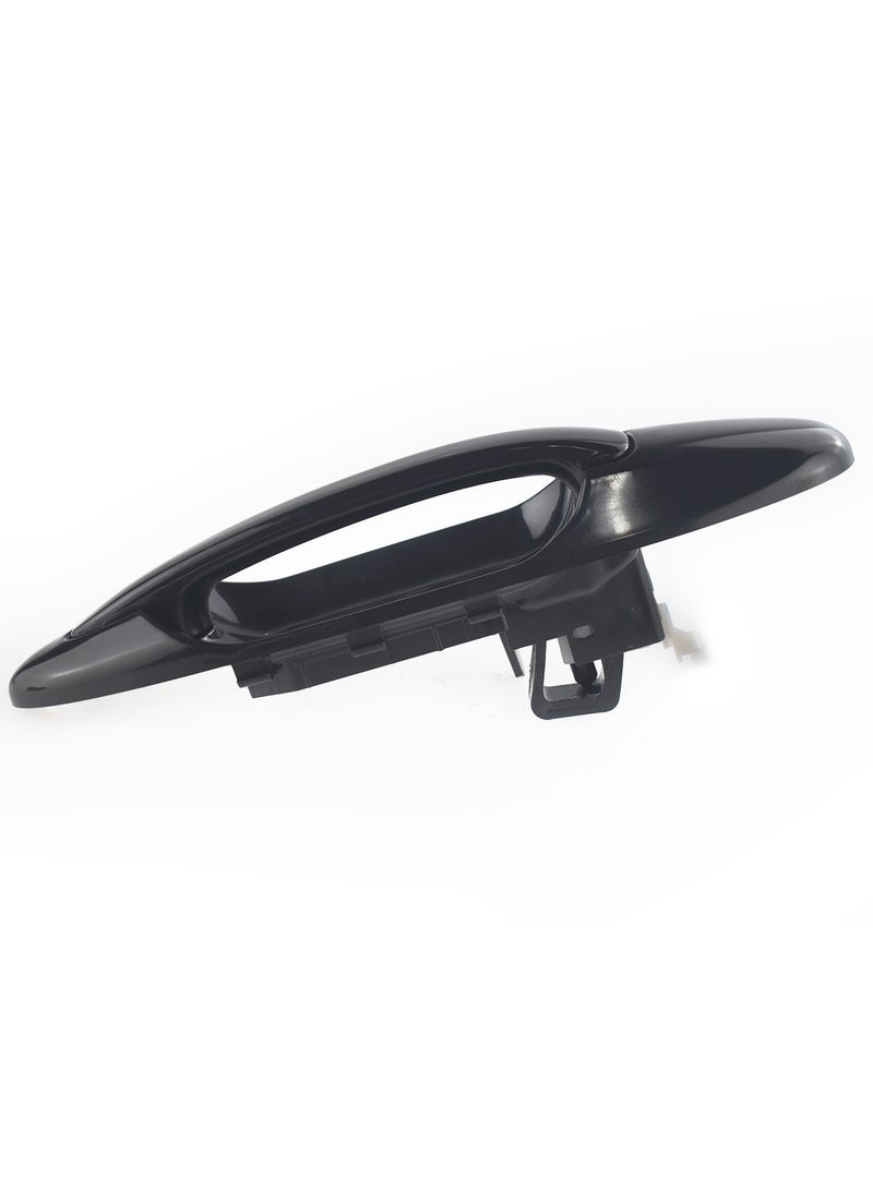 Machter Rear Left Outer Door Handle Compatible With Toyota Landcruiser 100 Series Black 1998-2007  - Image 3
