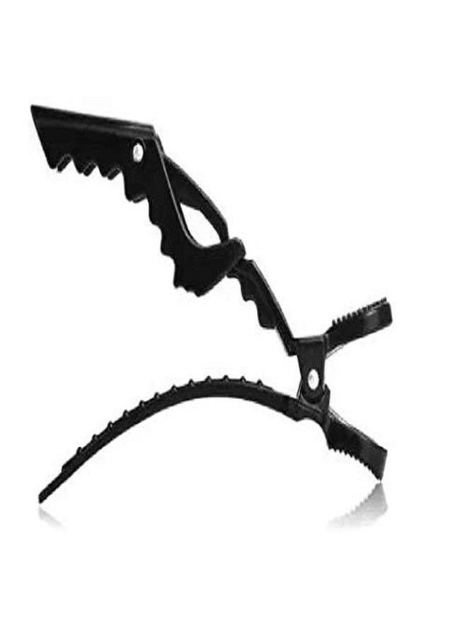 Ghelonadi Hair Sectioning Clip Crocodile Hair Clips for Women Girls Salon Black Hair Styling Hairpins Tools(Pack_of_6) - Image 2