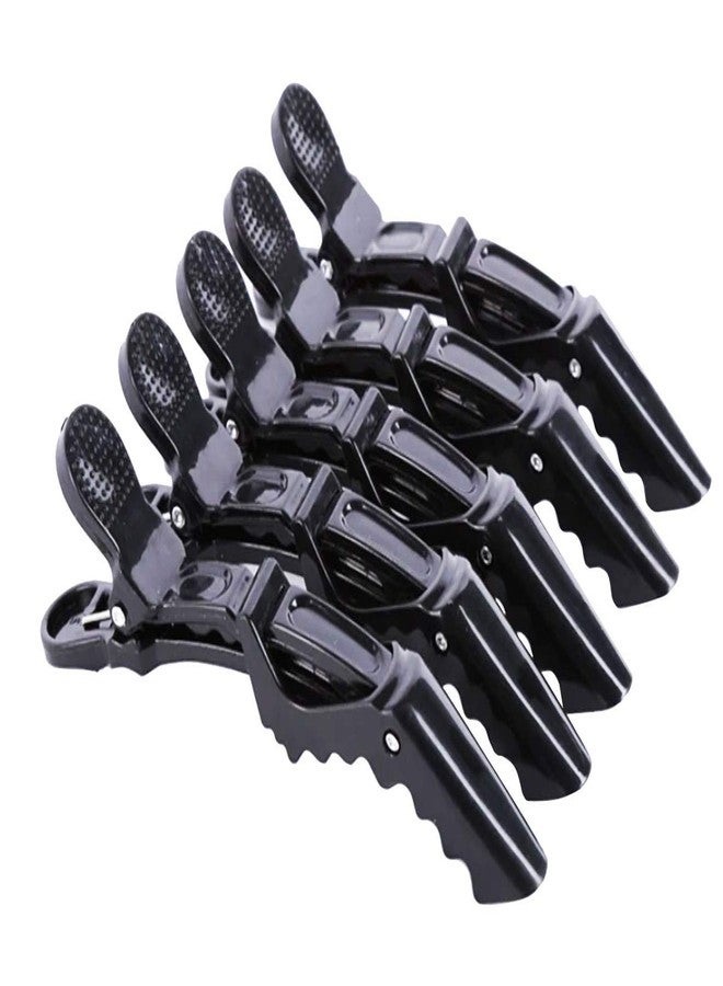 Ghelonadi Hair Sectioning Clip Crocodile Hair Clips for Women Girls Salon Black Hair Styling Hairpins Tools(Pack_of_6) - Image 1