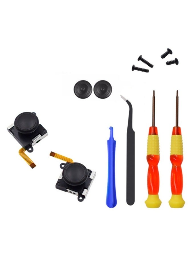 general Joy-Con 3D Joystick Repair ScrewDriver Set Game Controller Disassembly Tool Suitable For NintenDo Swi 12 Pieces Set-Color:12 In 1 - Image 2