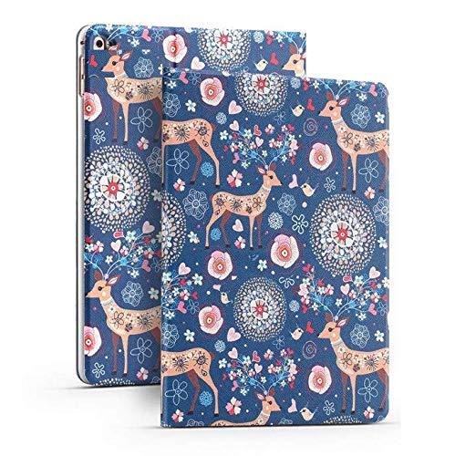 MOCA Case for ipad 9.7 inch 5th/6th Generation 2017/2018, Protective Case Cover for ipad 9.7 Air 1/2 Gen, Slim Adjustable Multi-Angle Stand, Auto Wake/Sleep - Image 1