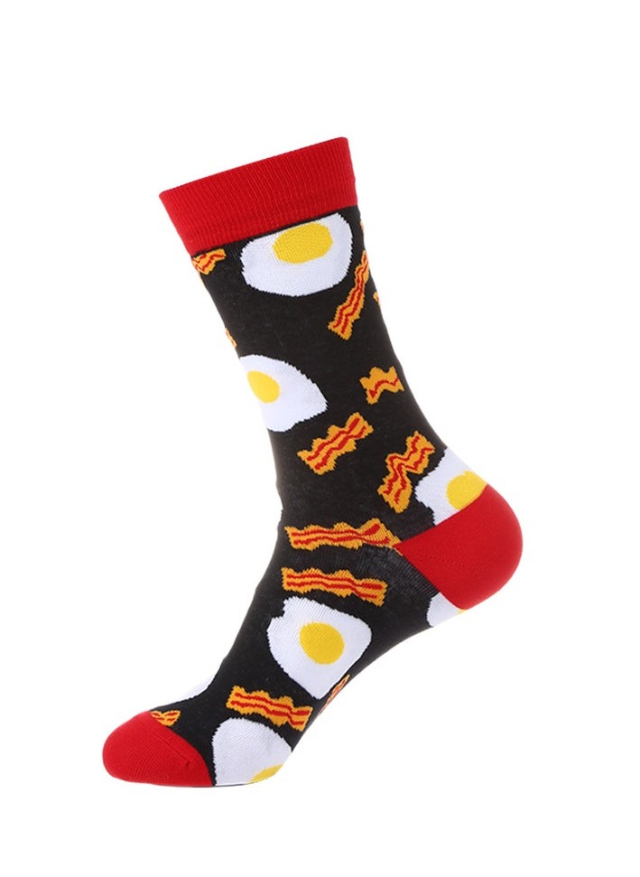 Generic - Unisex Absorb Sweat and Deodorize Socks 3 Pairs High Quality Socks One Size Fits All - Image 1