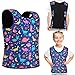 Janmercy Compression Vest for Kids Boys Soft Breathable Compression Vest Girls Cute Comfort for Back to School ChildrenDinosaurMedium - Image 1