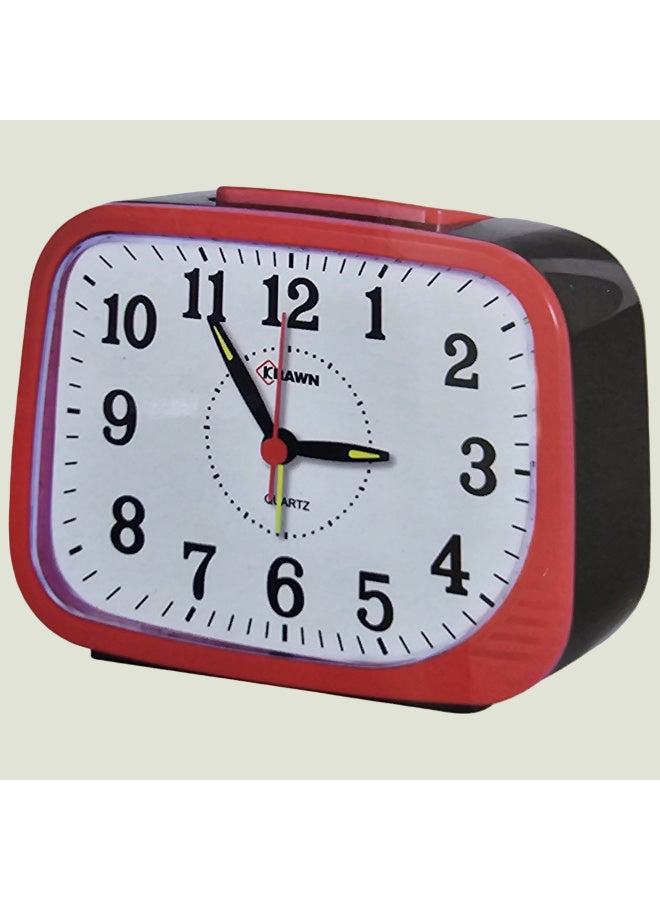 كراون ساعة كوارتز منبه بجرس، ألوان متعددة تعمل بالبطارية العادية - Image 5
