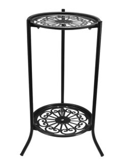 Loquat Flower Display Shelf Garden Patio Stand Black 
